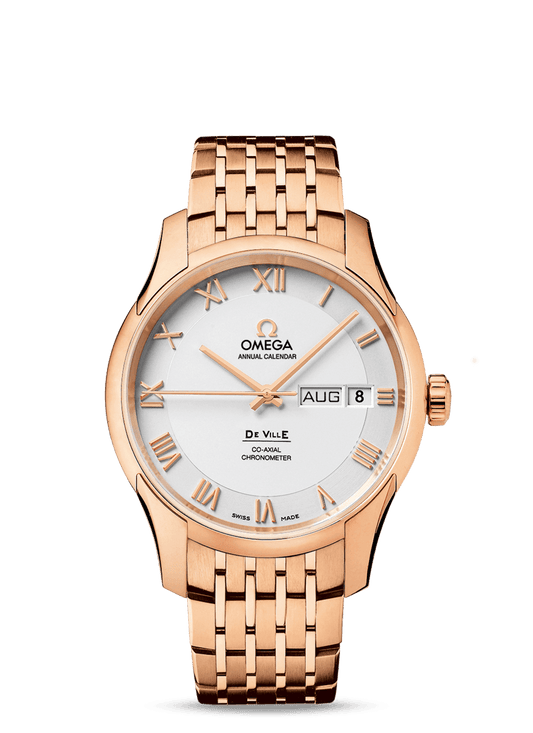 DE VILLE OMEGA CO-AXIAL ANNUAL CALENDAR 41 MM
 
 Red gold on red gold