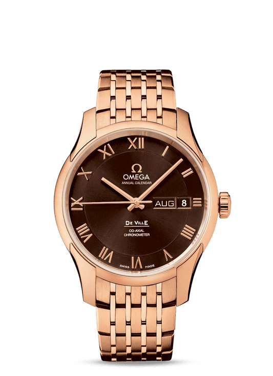 DE VILLE OMEGA CO-AXIAL ANNUAL CALENDAR 41 MM
 
 Red gold on red gold