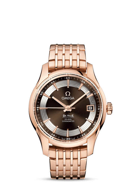 HOUR VISION OMEGA CO-AXIAL 41 MM
 
 Red gold on red gold