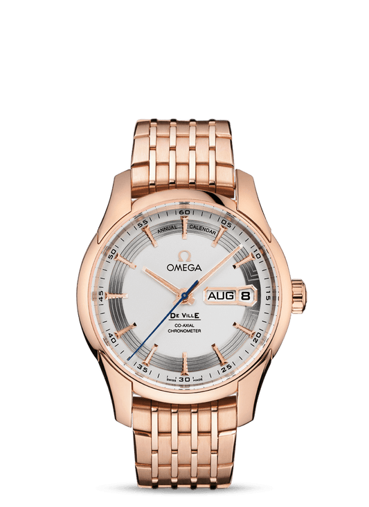 HOUR VISION OMEGA CO-AXIAL ANNUAL CALENDAR 41 MM
 
 Red gold on red gold