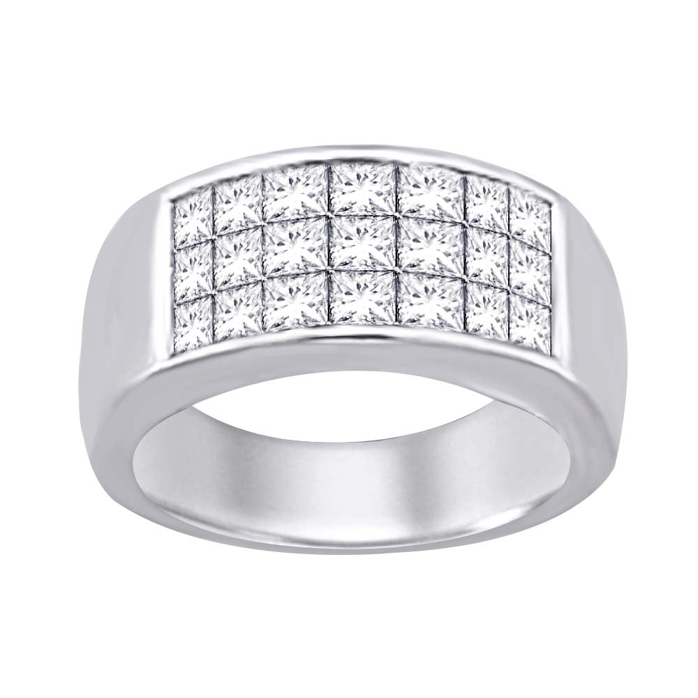 14K White Gold 1 4/5 ct.tw. Diamond Fashion Ring