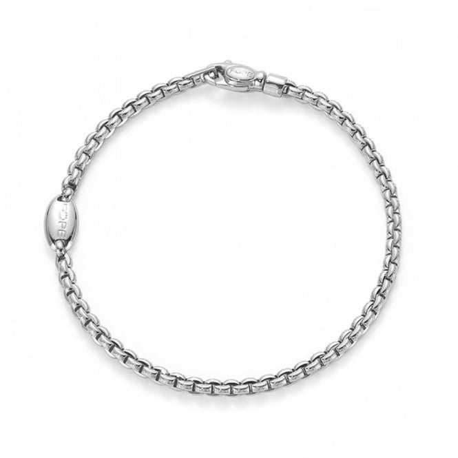 Fope EKA 18ct White Gold Slim Bracelet