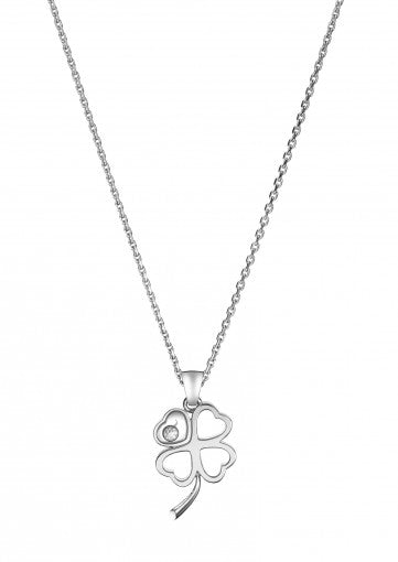 GOOD LUCK CHARMS PENDANT18K WHITE GOLD AND DIAMONDS