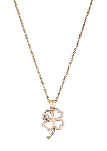 GOOD LUCK CHARMS PENDANT18K ROSE GOLD AND DIAMOND