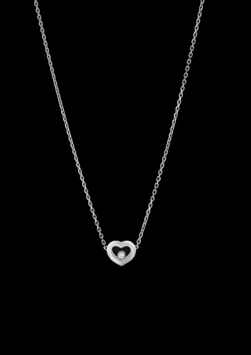 HAPPY DIAMONDS ICONS NECKLACE
 18K WHITE GOLD AND DIAMOND