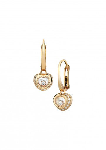 MISS HAPPY EARRINGS18K ROSE GOLD AND DIAMONDS