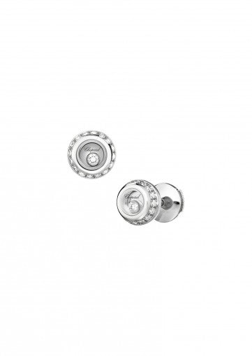 MISS HAPPY EARRINGS18K WHITE GOLD AND DIAMONDS