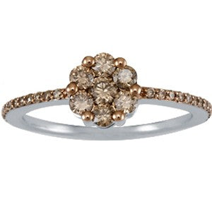 Interchangeable Cafe Diamond Center Band