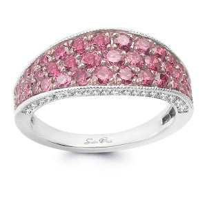 Bela-Interchangeable Pink Sapphire band