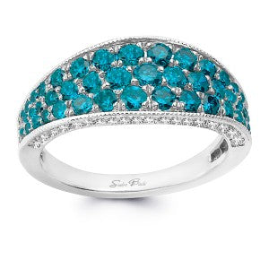 Bela-Lace Interchangeable Blue Diamond Band