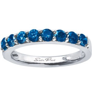 Interchangeable Blue Sapphire Band