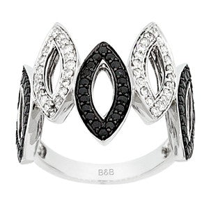 Black Diamond Ring