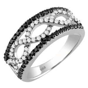 Black Diamond Ring