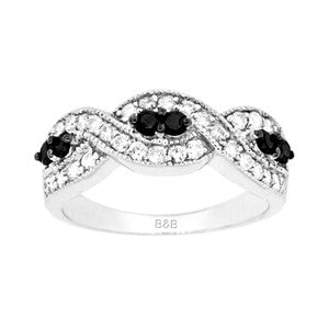 Black Diamond Ring