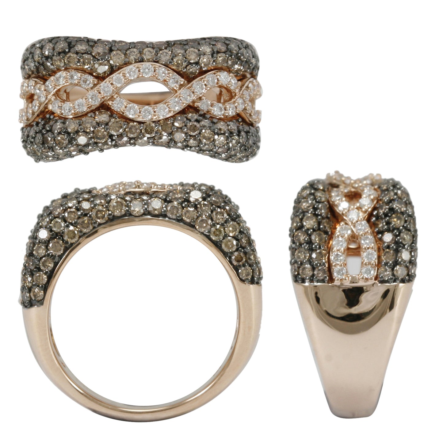 Brown Diamond Ring