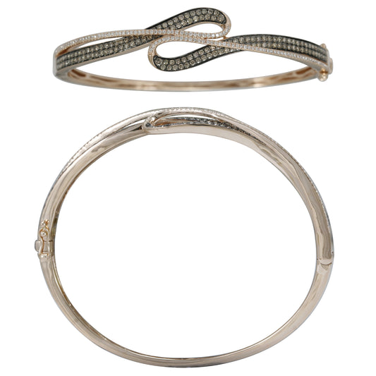 Brown Diamond Bangle