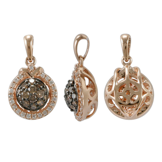 Brown Diamond Pendant