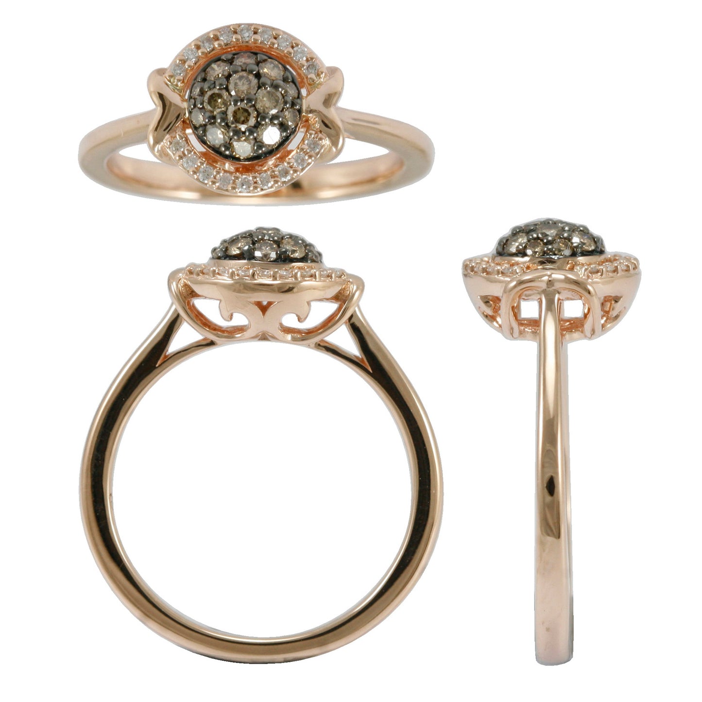 Brown Diamond Ring