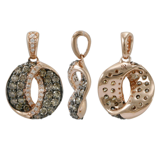 Brown Diamond Pendant