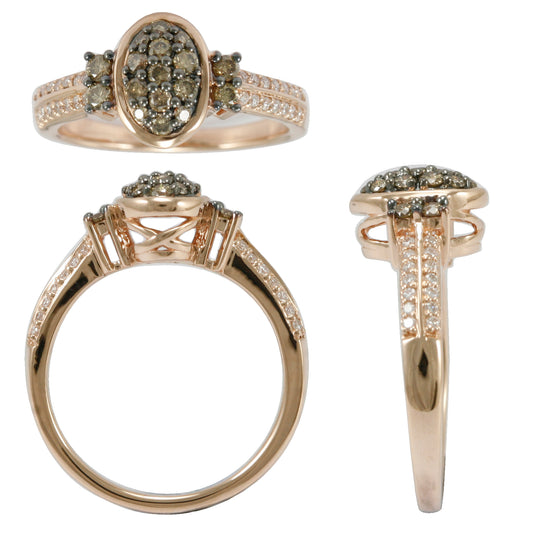 Brown Diamond Ring