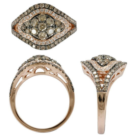 Brown Diamond Ring