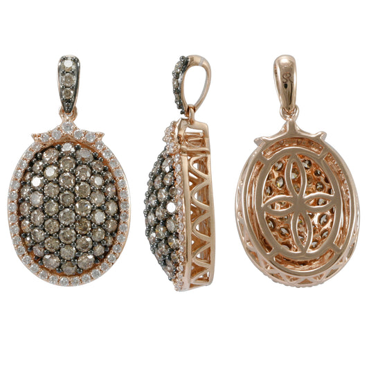 Brown Diamond Pendant