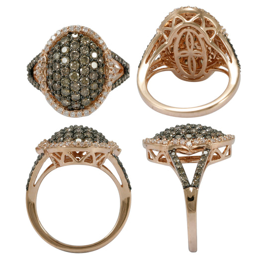 Brown Diamond Ring