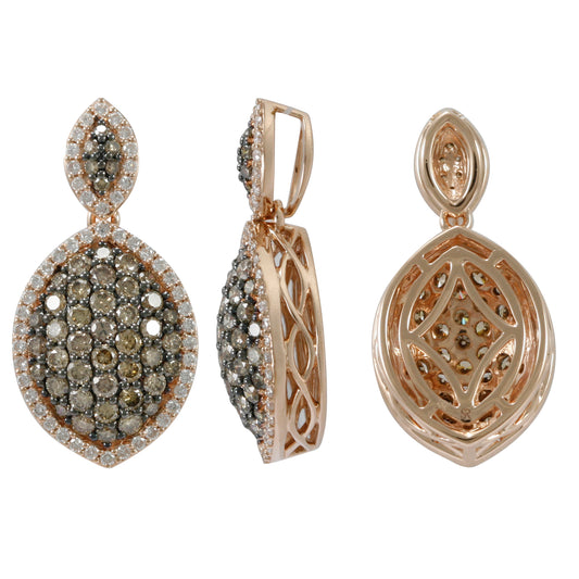 Brown Diamond Pendant