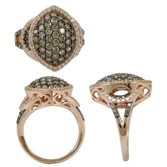 Brown Diamond Ring