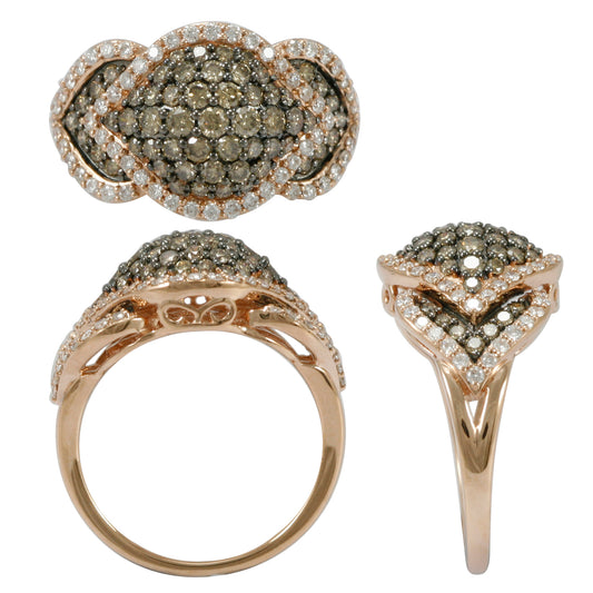 Brown Diamond Ring