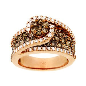 Brown Diamond Ring