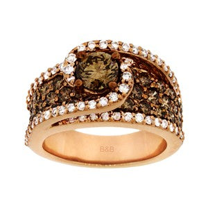 Brown Diamond Ring