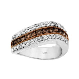 Brown Diamond Ring