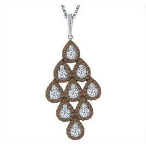Brown Diamond Pendant