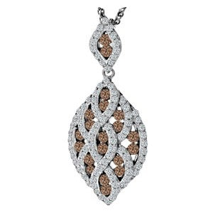 Brown Diamond Pendant