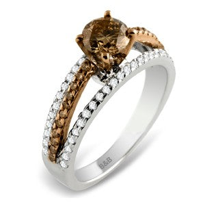 Brown Diamond Ring