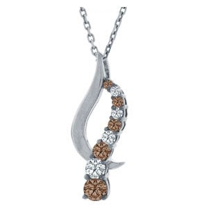 Brown Diamond Pendant