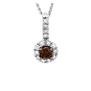 Brown Diamond Pendant