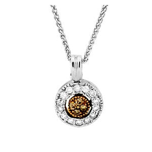 Brown Diamond Pendant
