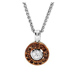 Brown Diamond Pendant