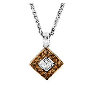Brown Diamond Pendant