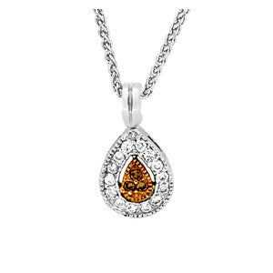 Brown Diamond Pendant