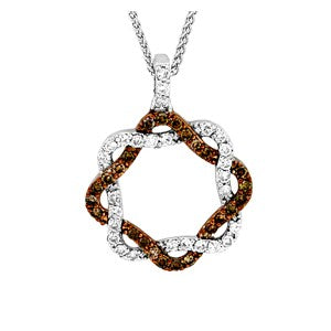 Brown Diamond Pendant