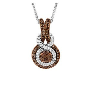 Brown Diamond Pendant