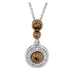 Brown Diamond Pendant
