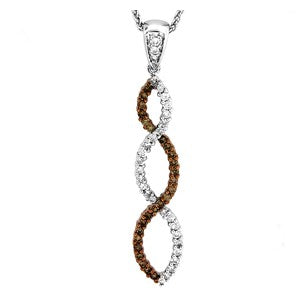 Brown Diamond Pendant