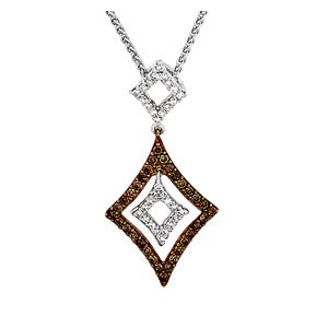 Brown Diamond Pendant