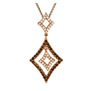 Brown Diamond Pendant