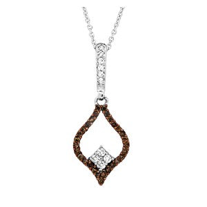 Brown Diamond Pendant