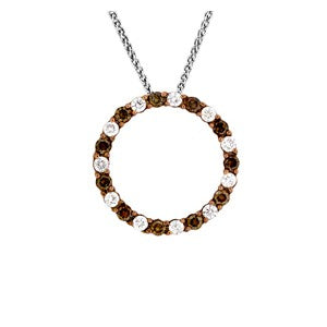 Brown Diamond Pendant